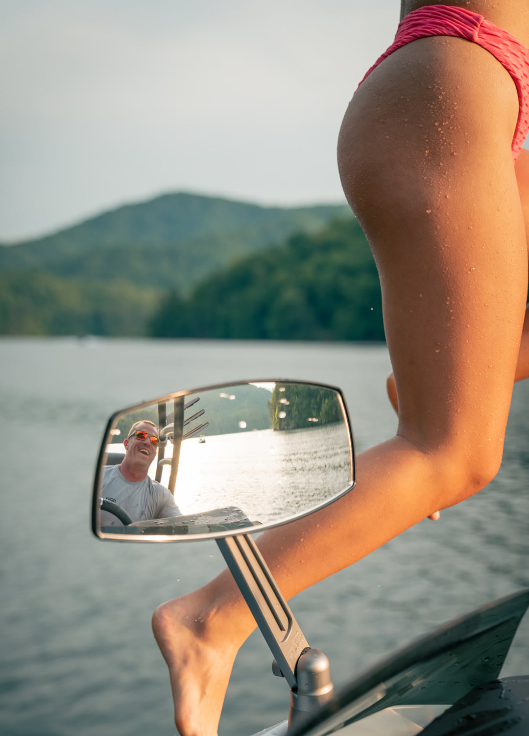 Pontoon Boat Mirror