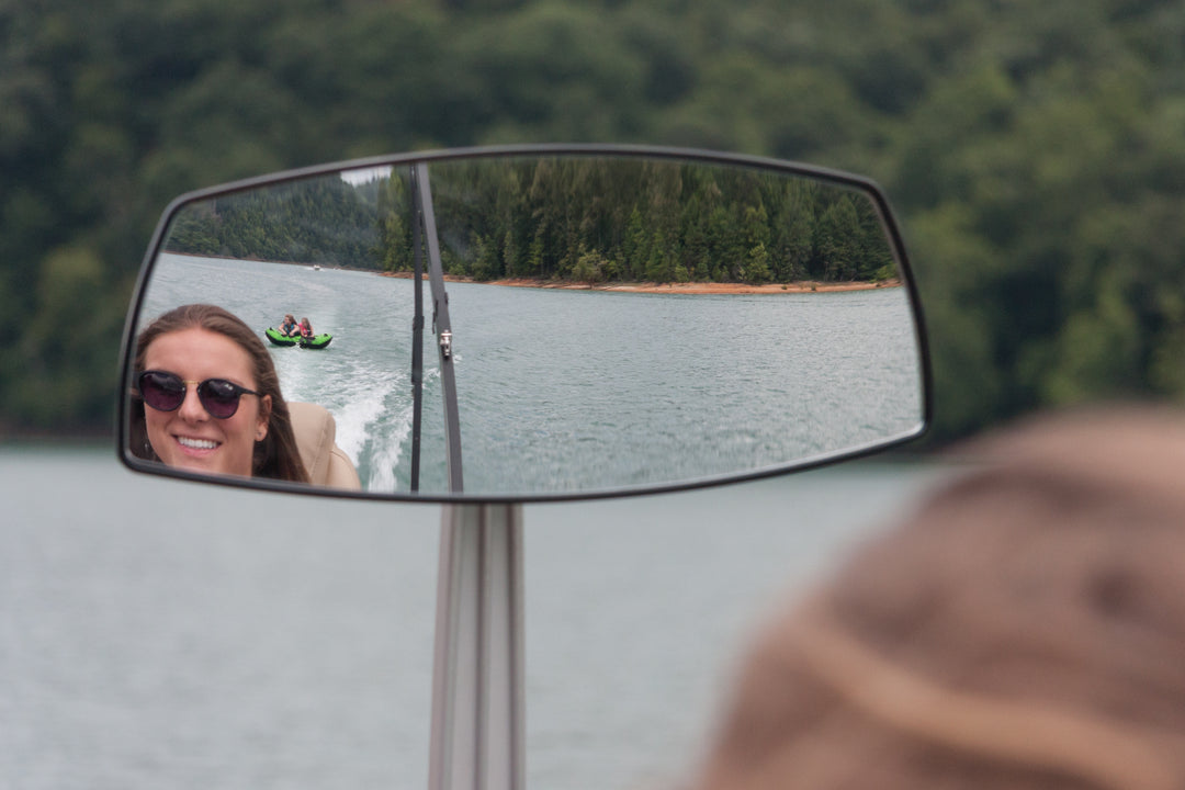 pontoon boat mirror