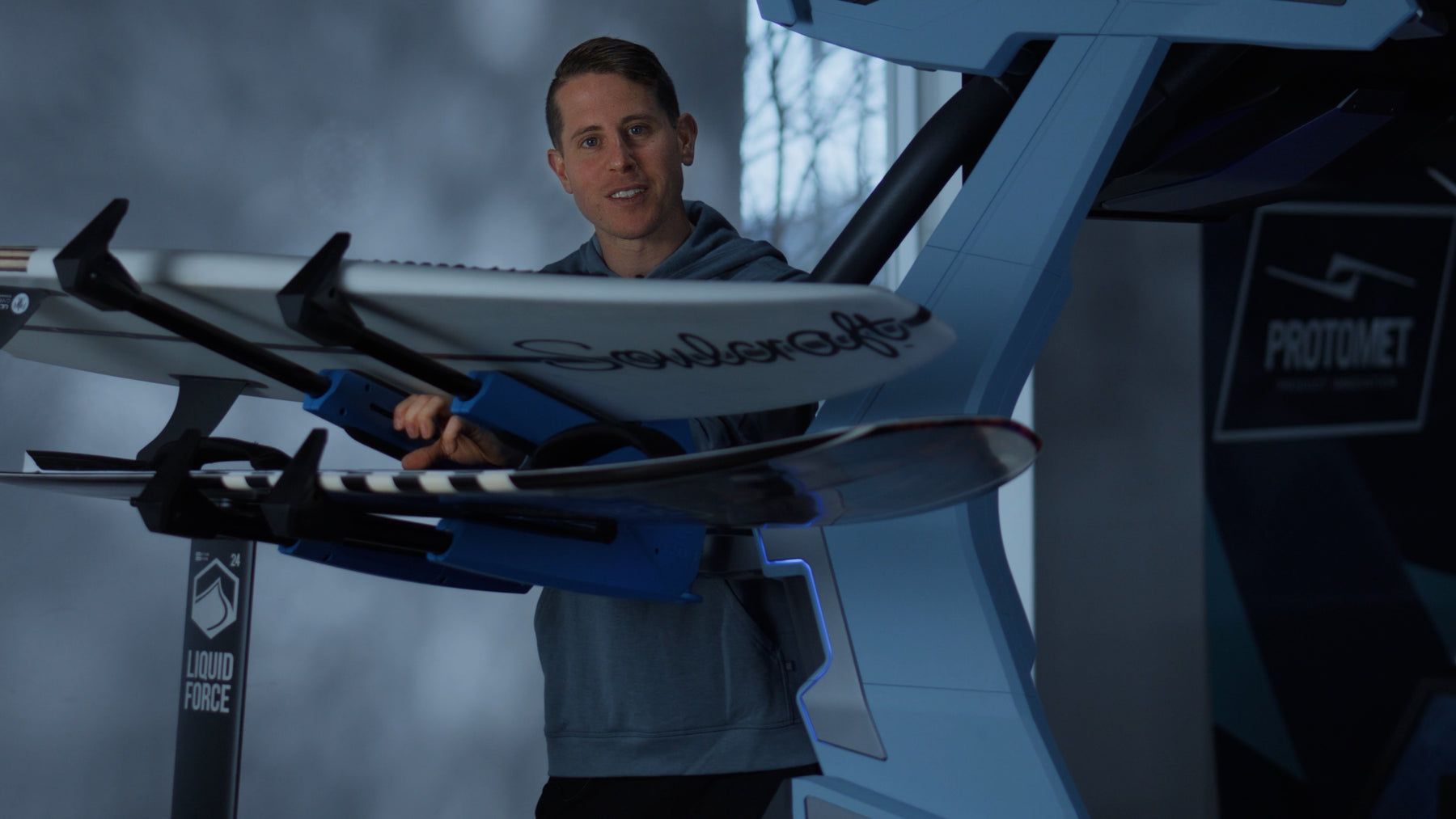 EdgeForce Board Racks, Pair (Port and Starboard) – PTM Watersports